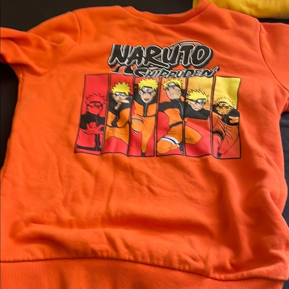Naruto Shippuden Kids Orange Sweatshirt - Picture 1 of 1